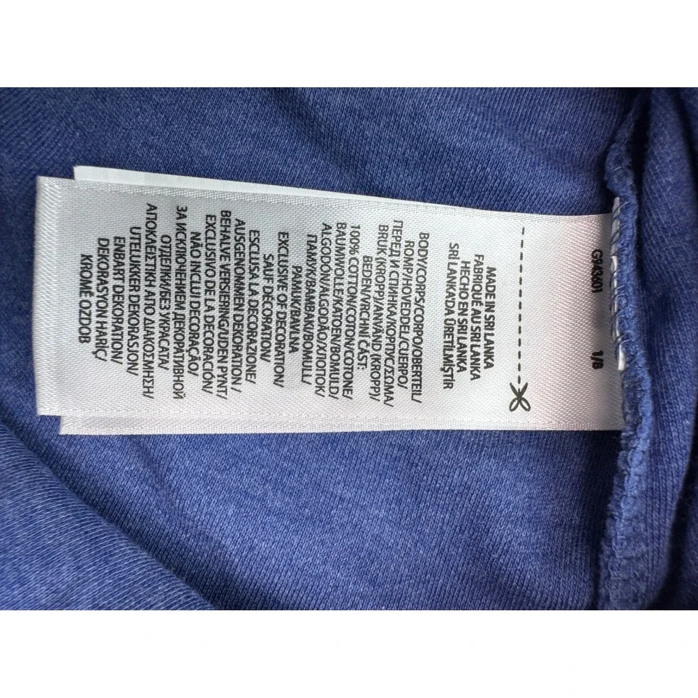 Polo Ralph Lauren Mens XL Blue Heather Cotton Short Sleeve Polo Shirt Pony Logo‎